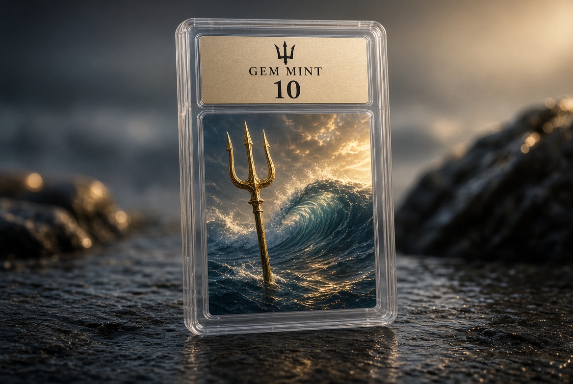 Crest — light breaking across a wave at the surface